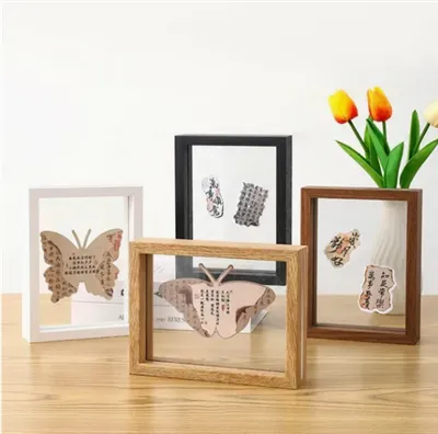 Cornice per foto in legno con ombra